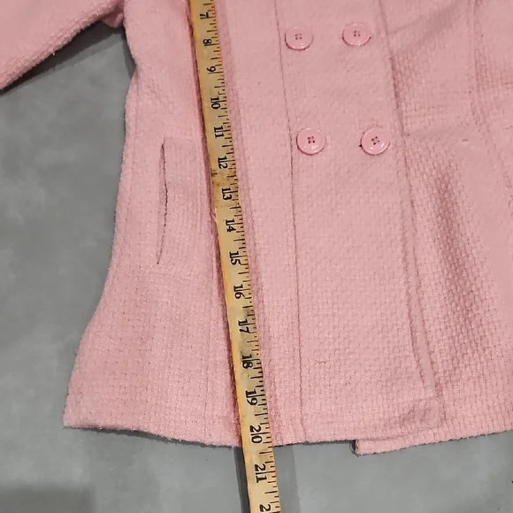 Madden Girl Blush Pea Coat for Kids - Picture 6 of 11